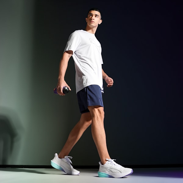 Darter Pro Fade Instant Cushioning Running Shoes, PUMA White-Electric Peppermint, extralarge-IND