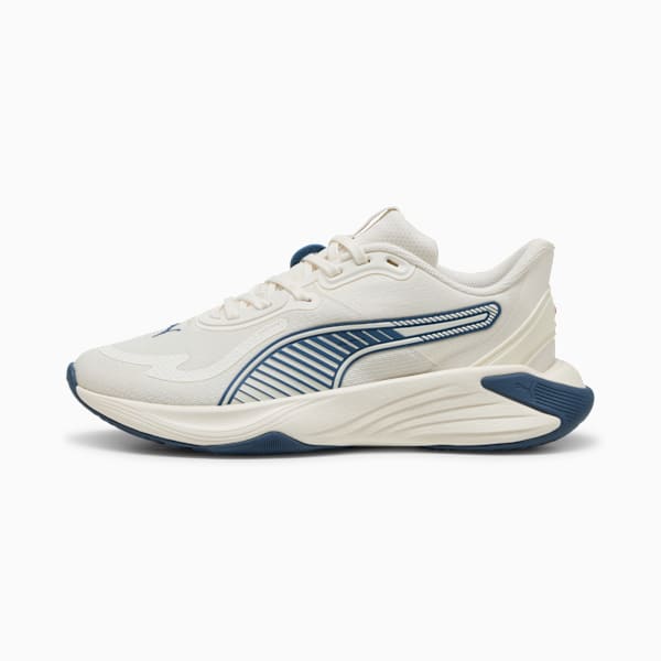 PWR Hybrid Training Shoes Women, Warm White-Dark Indigo-Poised Pink, extralarge