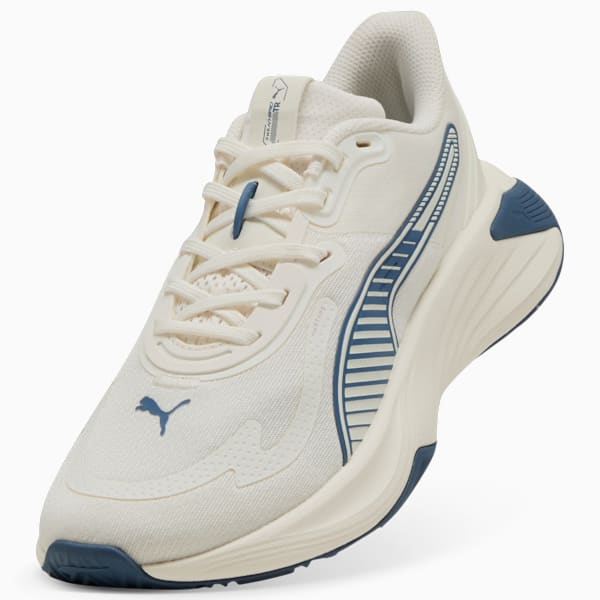PWR Hybrid Training Shoes Women, Warm White-Dark Indigo-Poised Pink, extralarge