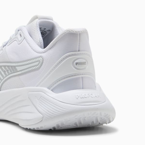 PWR Hybrid Training Shoes Women, PUMA White-PUMA Silver, extralarge-GBR
