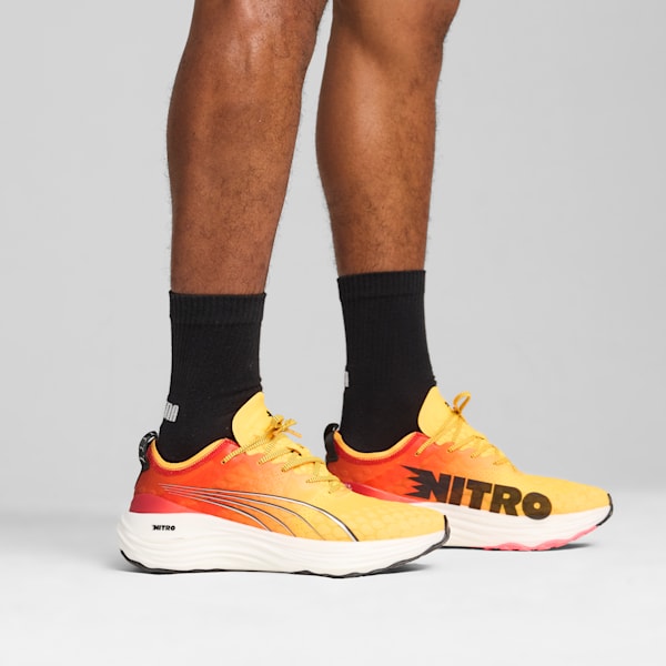 ForeverRun NITRO™ FADE Men's Running Shoes, Sun Stream-Sunset Glow-PUMA White, extralarge