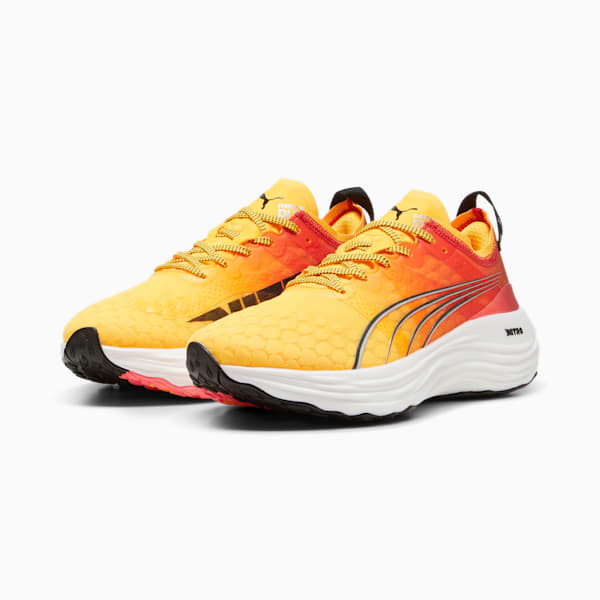 ウィメンズ フォーエバーラン ニトロ ランニングシューズ, Sun Stream-Sunset Glow-PUMA White, extralarge-JPN