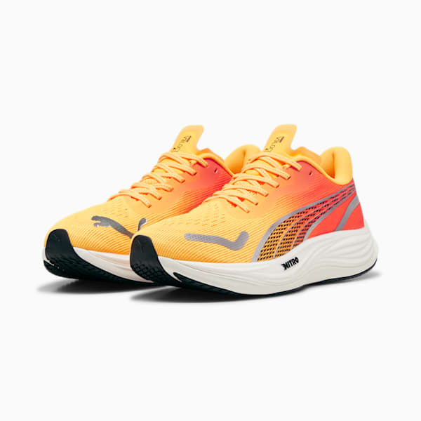 Velocity NITRO™ 3 FADE Men's Running Shoes, Sun Stream-Sunset Glow-PUMA White, extralarge