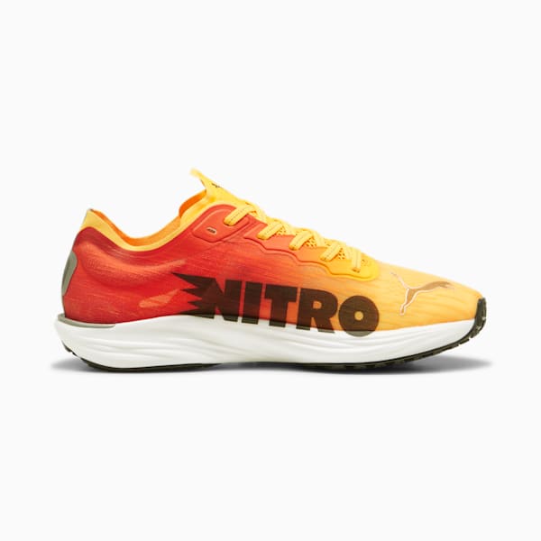 メンズ リベレイト ニトロ 2 ランニングシューズ, Sun Stream-Sunset Glow-PUMA White, extralarge-JPN