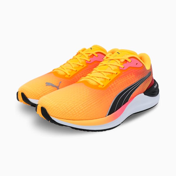 Electrify NITRO™ 3 Men's Running Shoes, Sun Stream-Sunset Glow-PUMA White, extralarge-IND