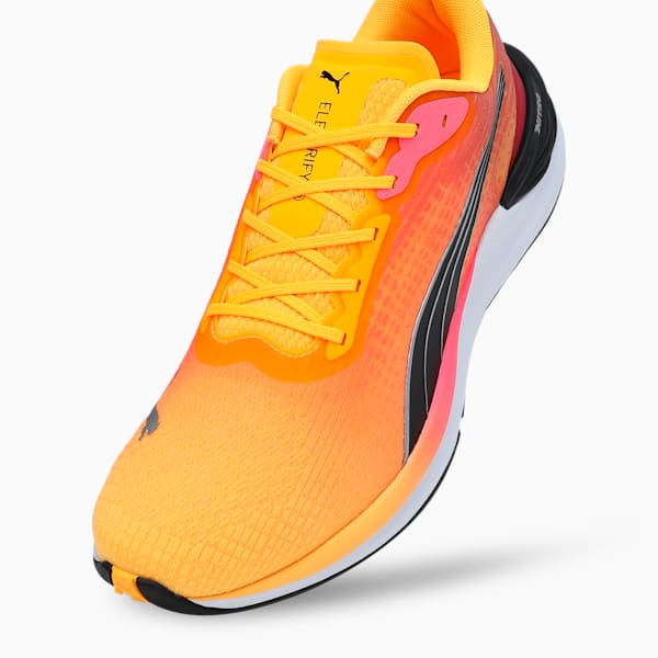 Electrify NITRO™ 3 Men's Running Shoes, Sun Stream-Sunset Glow-PUMA White, extralarge-IND