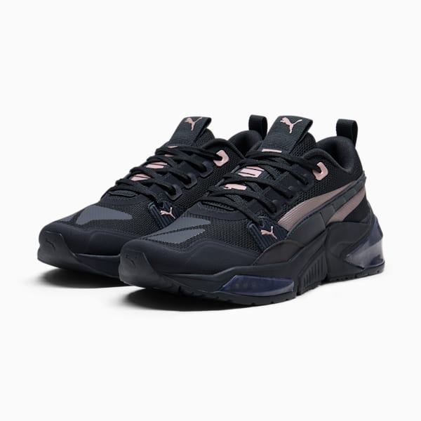 Tenis LQDCELL Optic Evo para mujer, PUMA Black-Rose Gold, extralarge