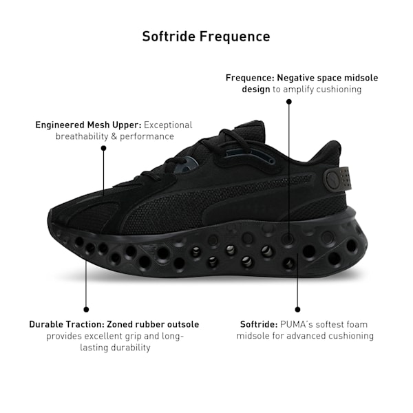 SOFTRIDE Frequence Unisex Running Shoes PUMA