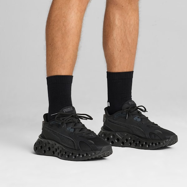 Puma unisex black shoes on sale