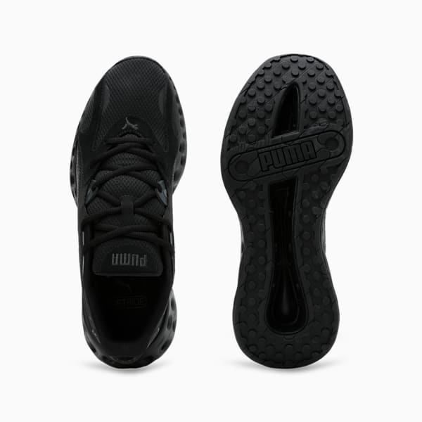 SOFTRIDE Frequence Running Shoes, PUMA Black-Flat Dark Gray, extralarge-IND