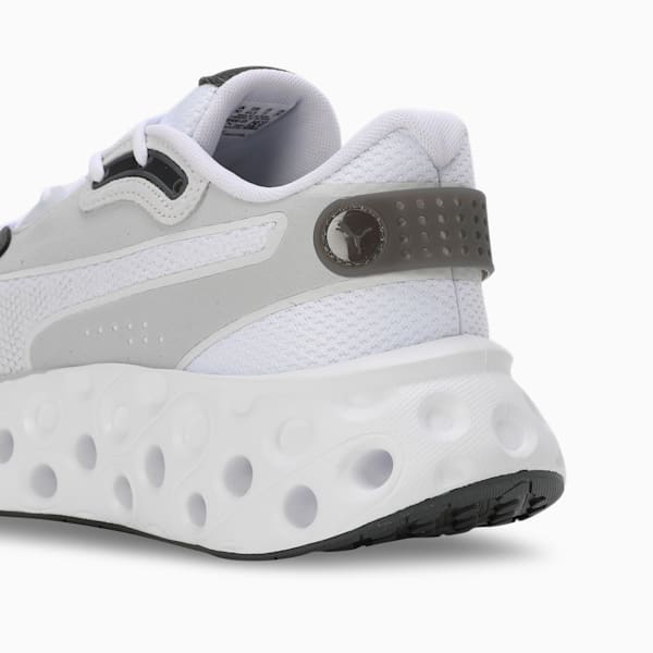 SOFTRIDE Frequence Running Shoes, PUMA White-Feather Gray, extralarge-IND