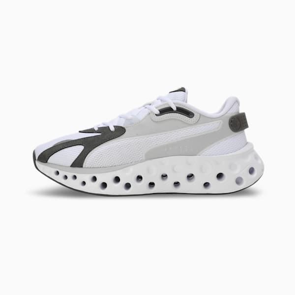SOFTRIDE Frequence Running Shoes, PUMA White-Feather Gray, extralarge-IND