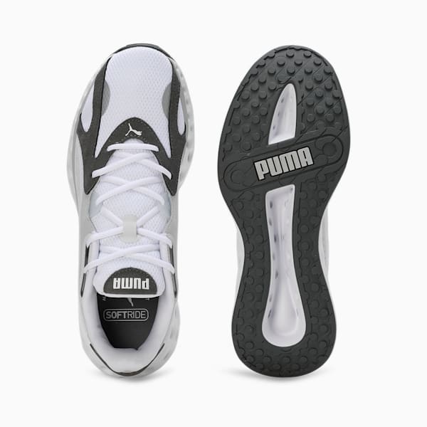 SOFTRIDE Frequence Running Shoes, PUMA White-Feather Gray, extralarge-IND