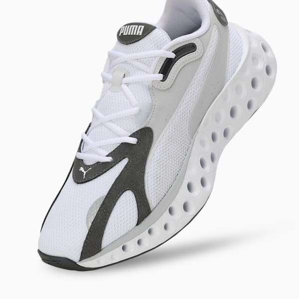 SOFTRIDE Frequence Running Shoes, PUMA White-Feather Gray, extralarge-IND