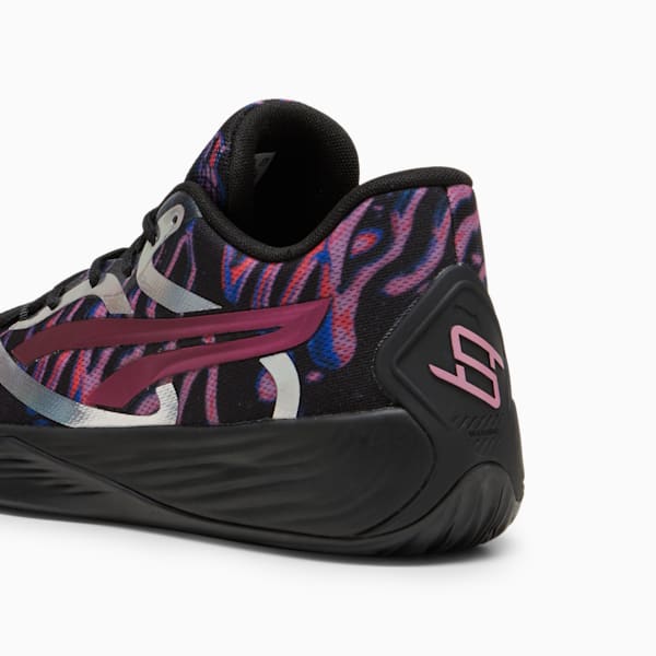 STEWIE x CHERRY ON TOP Stewie 2 Women's Basketball Shoes, PUMA Black-Mauved Out-Magenta Gleam, extralarge