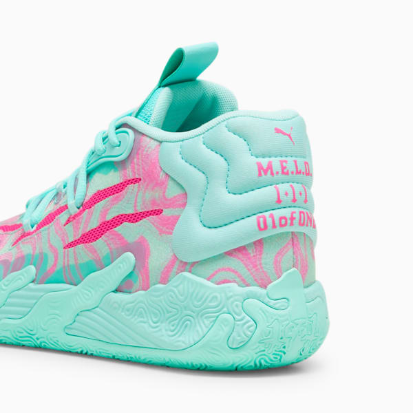 Tenis de basquetbol MB.03 Miami, Electric Peppermint-Ravish, extralarge