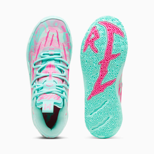 Tenis de basquetbol MB.03 Miami, Electric Peppermint-Ravish, extralarge