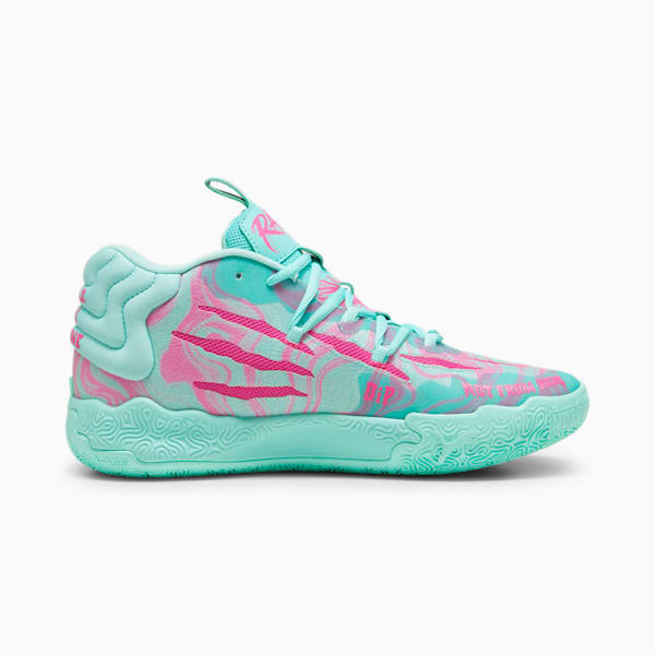 Tenis de basquetbol MB.03 Miami, Electric Peppermint-Ravish, extralarge