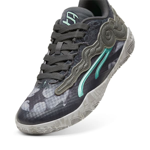 ユニセックス PUMA x HARRY POTTER シグネチャー STEWIE 3 バスケットボールシューズ, Shadow Gray-Smokey Gray, extralarge-JPN