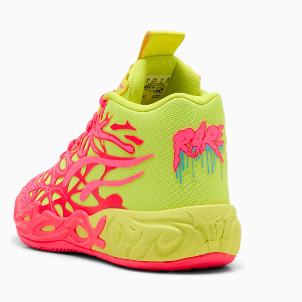 Tenis de basquetbol Adolescente MB.04 1Love, Pink Alert-Yellow Alert, extralarge