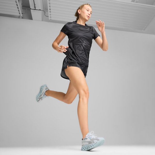 SOFTRIDE Frequence Women's Running Shoes, Silver Mist-Dewdrop-PUMA White, extralarge-IND