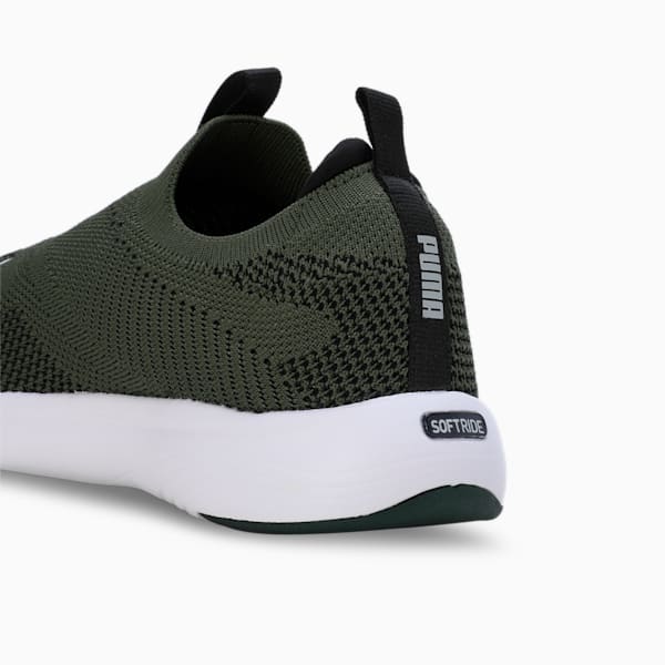 Softride Gush Men's Slip-On Shoes, Myrtle-Ash Gray-PUMA Black, extralarge-IND
