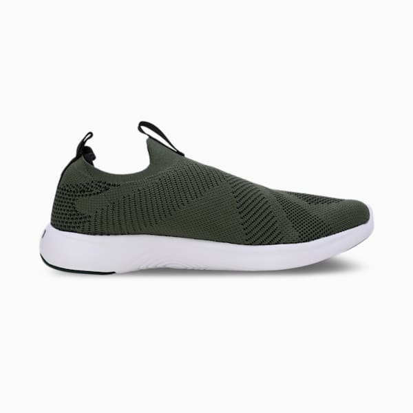 Softride Gush Men's Slip-On Shoes, Myrtle-Ash Gray-PUMA Black, extralarge-IND