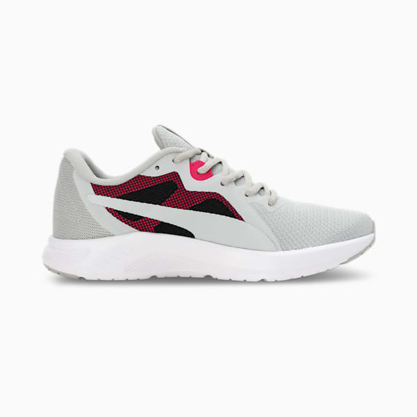 PUMA Seriah Women's Running Shoes, Cool Light Gray-Pinktastic-PUMA Black, extralarge-IND