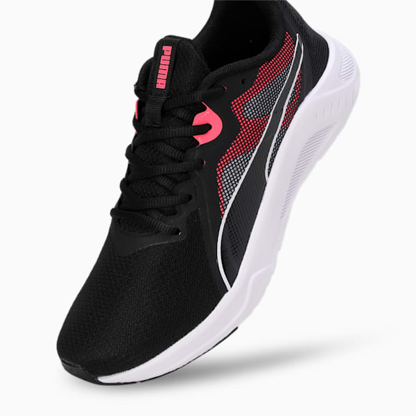 Seriah Women's Running Shoes, PUMA Black-Sunset Glow-PUMA White, extralarge-IND