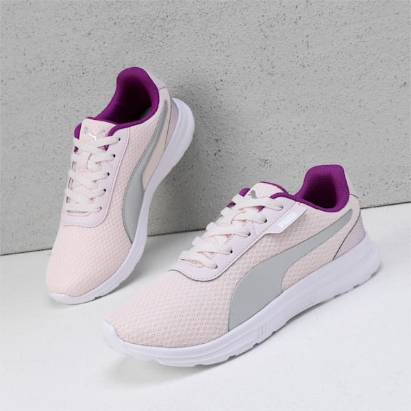 PUMA Razz Women's Running Shoes, Galaxy Pink-PUMA Silver-Purple Pop, extralarge-IND