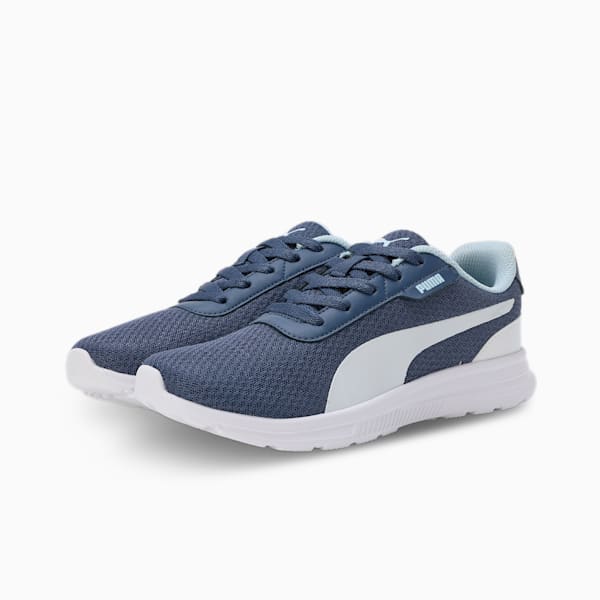 Razz Women's Running Shoes, Inky Blue-Icy Blue-PUMA White, extralarge-IND