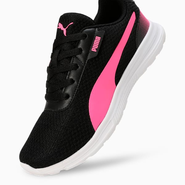 Razz Women's Running Shoes, PUMA Black-Sun Struck-PUMA White, extralarge-IND