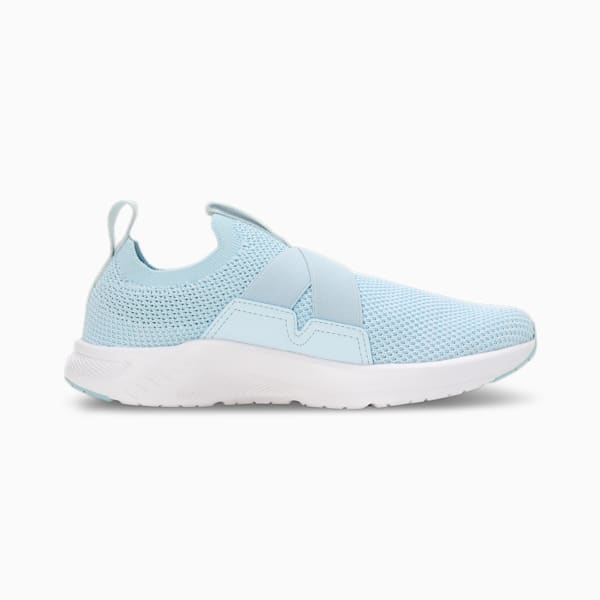 PUMA Luft Women's Slip-On Shoes, Icy Blue-PUMA White, extralarge-IND