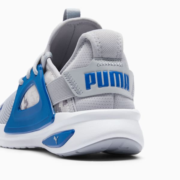 Tenis para correr para hombre Softride Enzo Camo, Gray Fog-Cobalt Glaze-PUMA White, extralarge