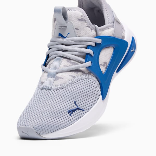 Tenis para correr para hombre Softride Enzo Camo, Gray Fog-Cobalt Glaze-PUMA White, extralarge