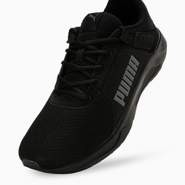 FTR Xtraflow Men's Running Shoes, PUMA Black-PUMA White-Cool Dark Gray, extralarge-IND