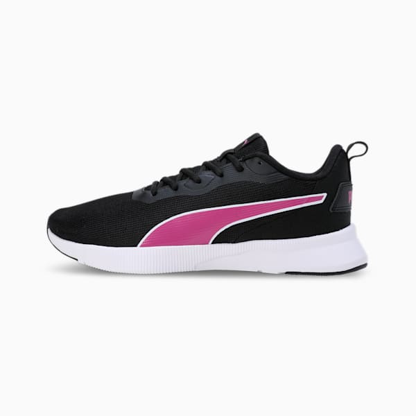 Flyer Flex V1 Running Shoes, PUMA Black-Deep Orchid, extralarge-IND