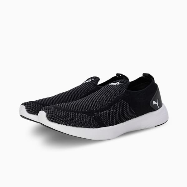 Softride Dimorphos Men's Slip-On Shoes, PUMA Black-Dark Coal-PUMA White, extralarge-IND