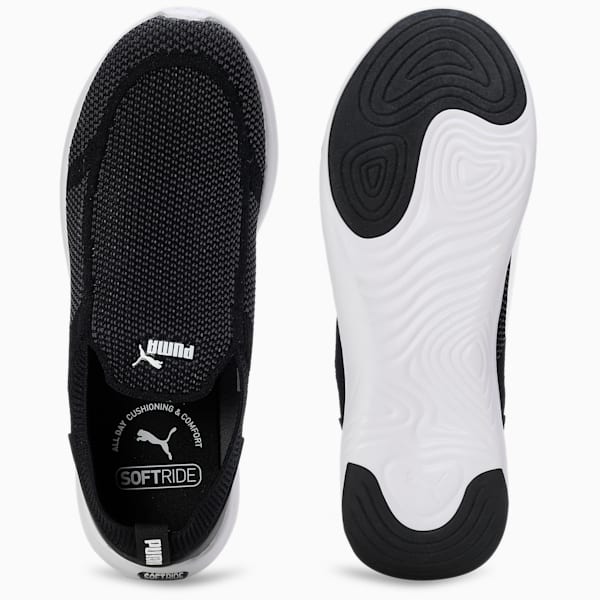 Softride Dimorphos Men's Slip-On Shoes, PUMA Black-Dark Coal-PUMA White, extralarge-IND