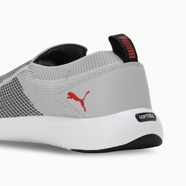 Softride Dimorphos Men's Slip-On Shoes, Ash Gray-Chili Oil-PUMA Black, extralarge-IND