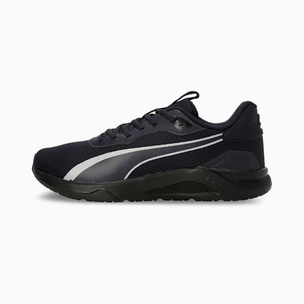 PUMA RAPIDSANDS Men's Running Shoes, New Navy-PUMA Black-PUMA Silver, extralarge-IND