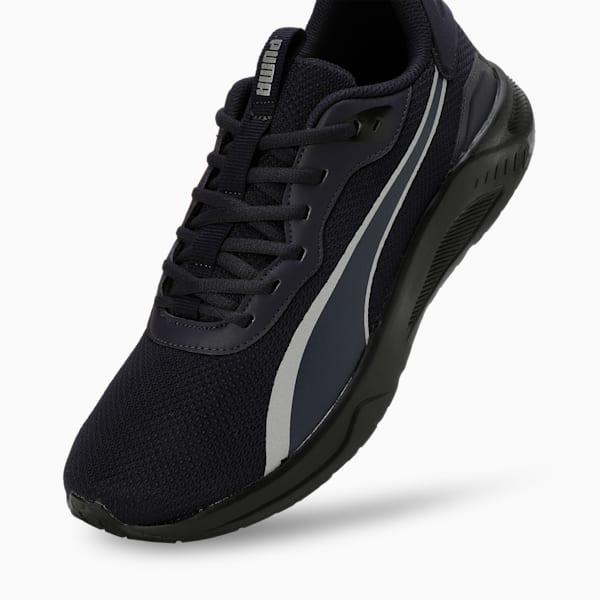 PUMA RAPIDSANDS Men's Running Shoes, New Navy-PUMA Black-PUMA Silver, extralarge-IND