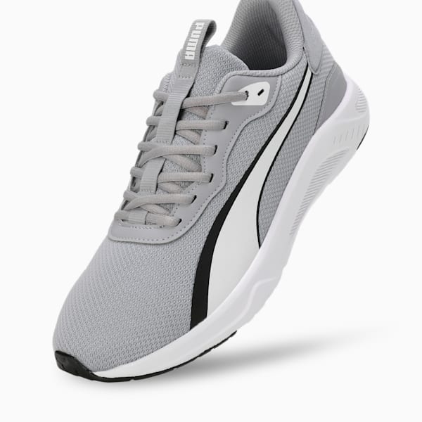 RAPIDSANDS Men's Running Shoes, Gray Fog-PUMA White-PUMA Black, extralarge-IND