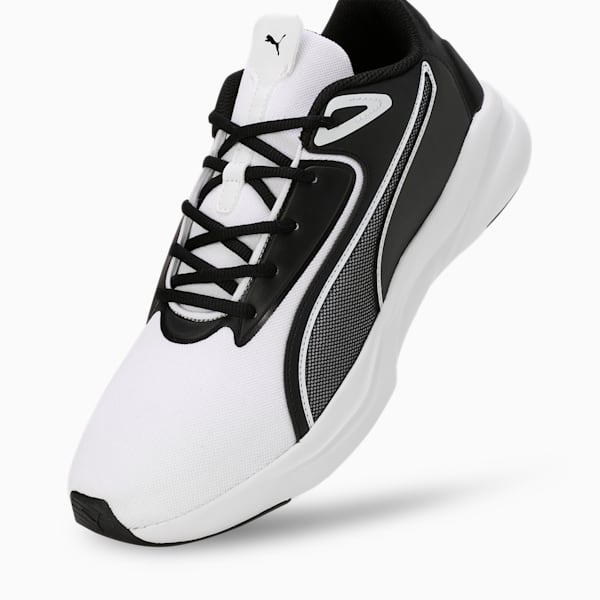 Softride Rift Zensole Men's Running Shoes, PUMA White-PUMA Black, extralarge-IND