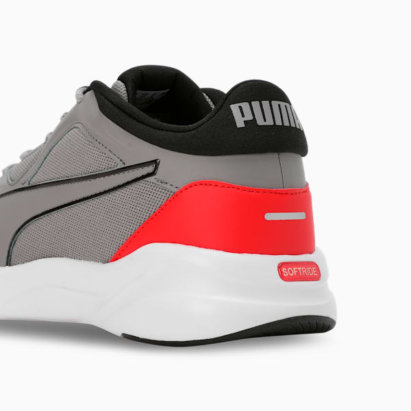 Softride Rift Jolt Punch Men's Running Shoes, Stormy Slate-For All Time Red-PUMA Black, extralarge-IND