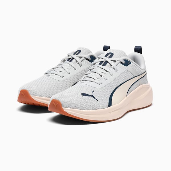 Tenis de running para mujer Rocket Fuel Lite, Cool Light Gray-Alpine Snow-Club Navy, extralarge