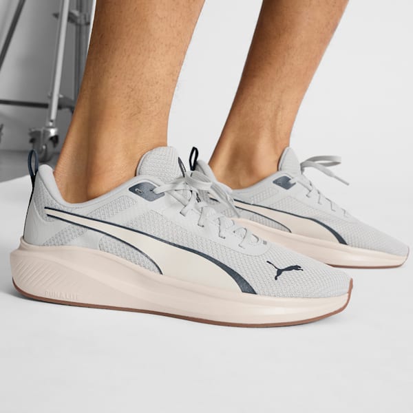 Tenis de running para mujer Rocket Fuel Lite, Cool Light Gray-Alpine Snow-Club Navy, extralarge