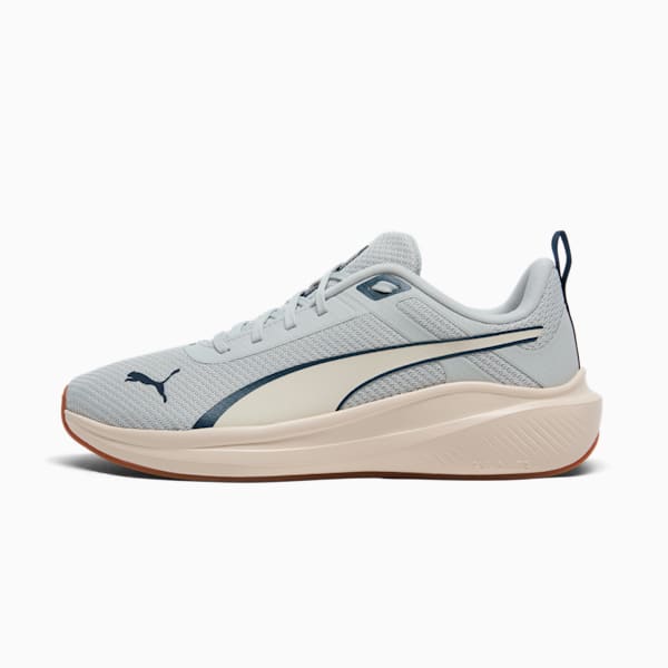 Tenis de running para mujer Rocket Fuel Lite, Cool Light Gray-Alpine Snow-Club Navy, extralarge