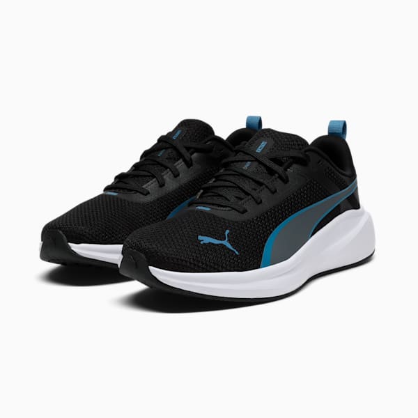 Rocket Fuel Lite Women's Running Shoes, PUMA Black-Blue Horizon, extralarge