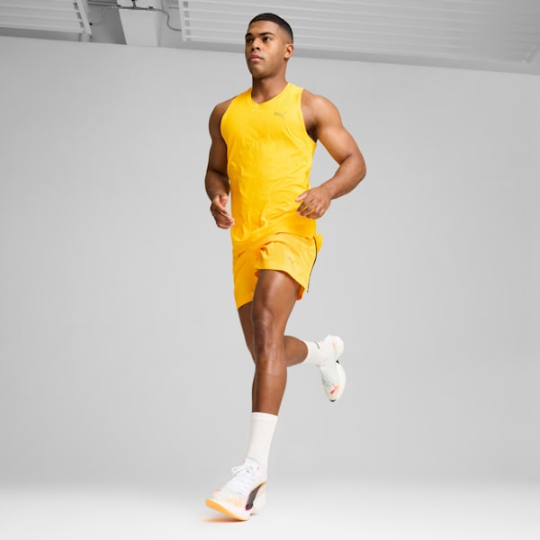 メンズ FAST-R ニトロ エリート 2 ランニングシューズ, PUMA White-Sunset Glow-Sun Stream, extralarge-JPN